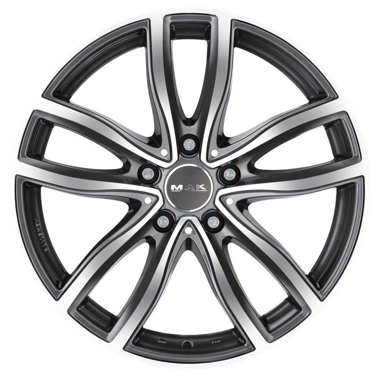 Mak Fahr gun metallic mirror 8x18 ET57 - LK5/112 ML66.6