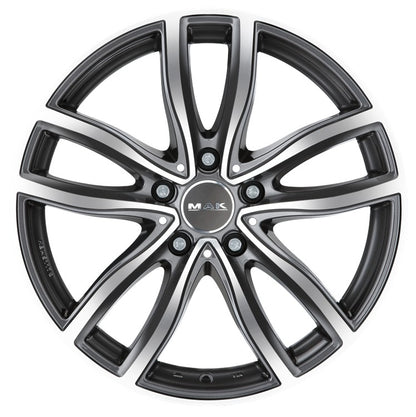 Mak Fahr gun metallic mirror 8x18 ET57 - LK5/112 ML66.6