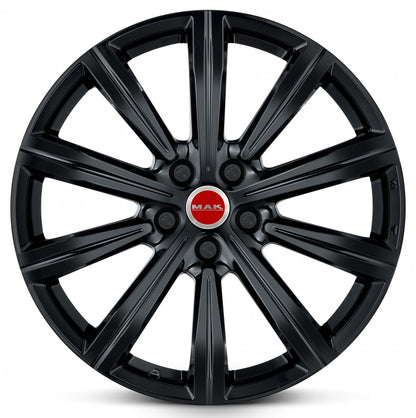 Mak Birmingham gloss black 8.5x20 ET45 - LK5/108 ML63.4
