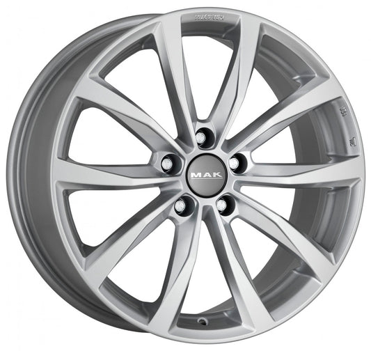 Mak Wolf silver 6.5x20 ET33 - LK5/114.3 ML66.1