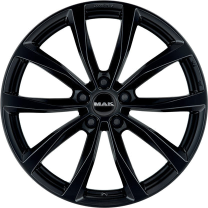 Mak Wolf gloss black Alufelge 6.5x20 Zoll ET33 LK 5x114.3 ML66.1 – Bild 2