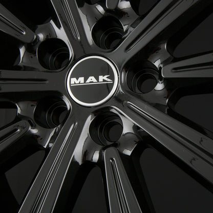 Mak Birmingham gloss black Alufelge 8.5x19 Zoll ET45 LK 5x108 ML63.4 – Bild 7