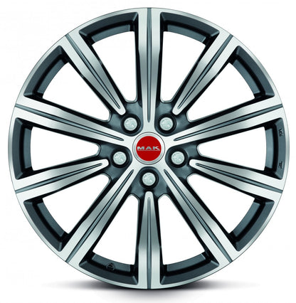 Mak Birmingham gun metallic mirror 9.5x22 ET31 - LK5/112 ML66.45