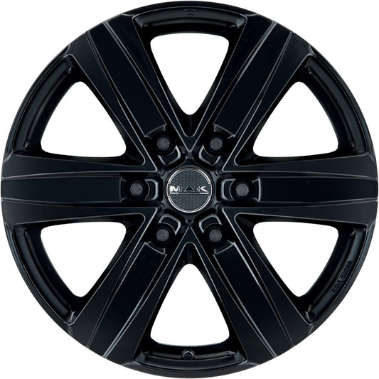 Mak Stone 6 gloss black 8x18 ET35 - LK6/139.7 ML106.1