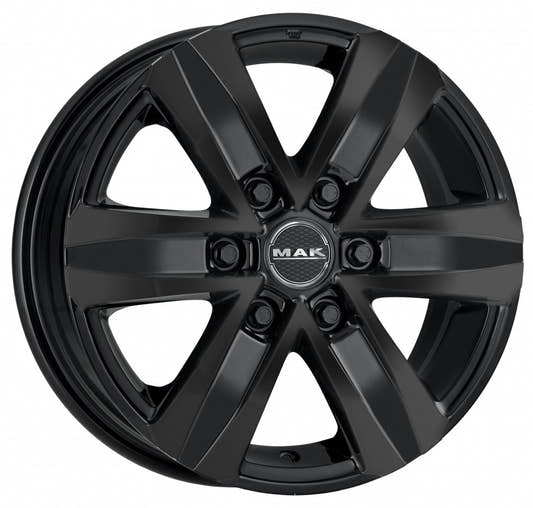 Mak Stone 6 gloss black 8.5x20 ET20 - LK6/139.7 ML106.1