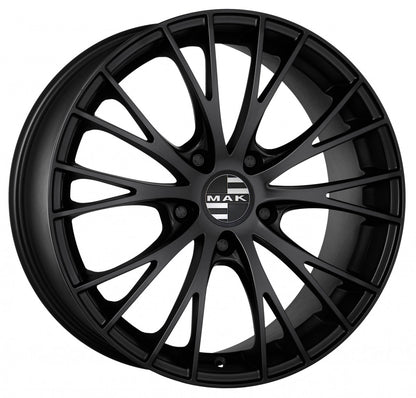 Mak Rennen matt black 9x19 ET44.5 - LK5/110 ML65.1