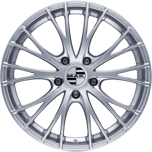 Mak Rennen silver 9x19 ET44.5 - LK5/110 ML65.1