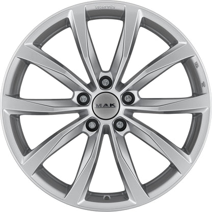 Mak Wolf silver Alufelge – Bild 2