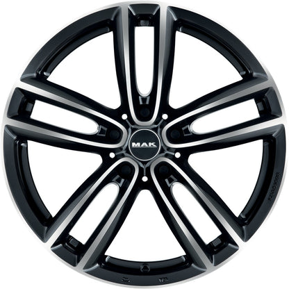 Mak Oxford black mirror 7x16 ET52 - LK5/112 ML66.6