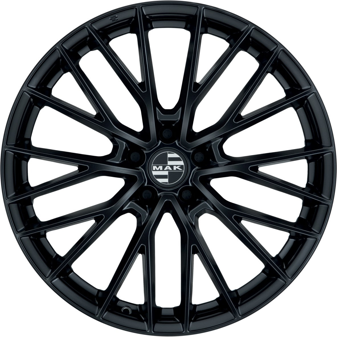 Mak Speciale-D gloss black 10x21 ET42 - LK5/112 ML66.6