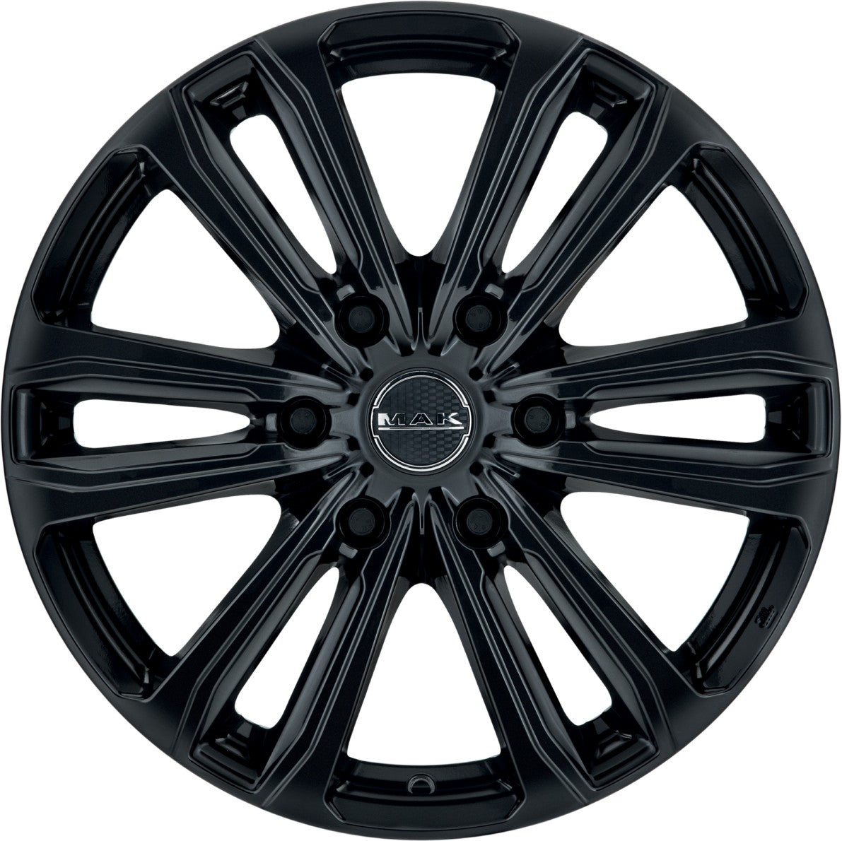 Mak Safari 6 gloss black 8x18 ET30 - LK6/114.3 ML66.1