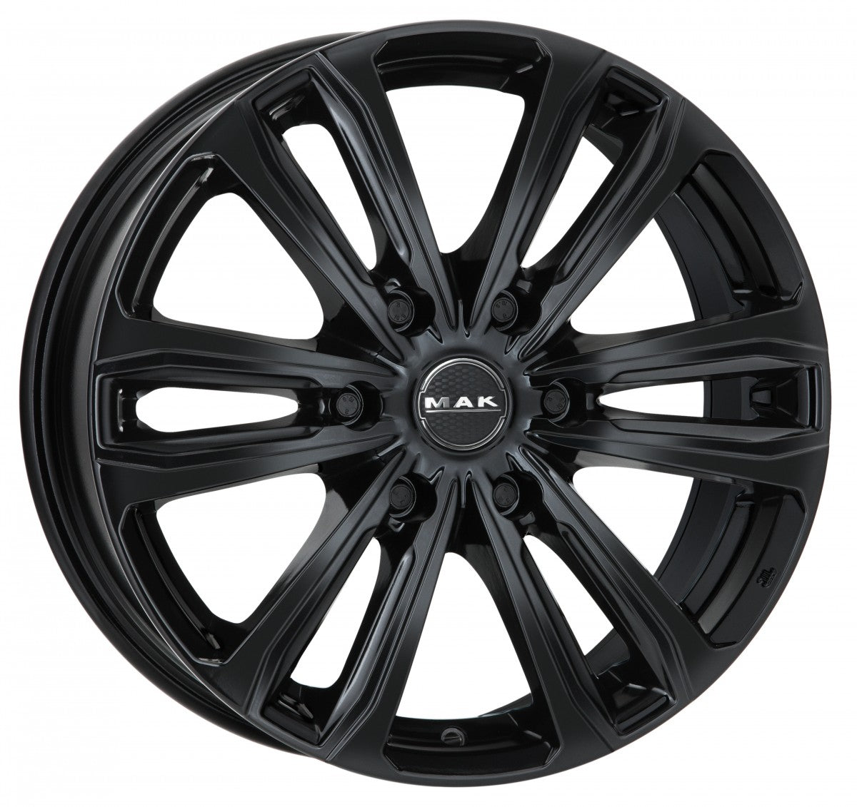 Mak Safari 6 gloss black 7.5x17 ET30 - LK6/139.7 ML112
