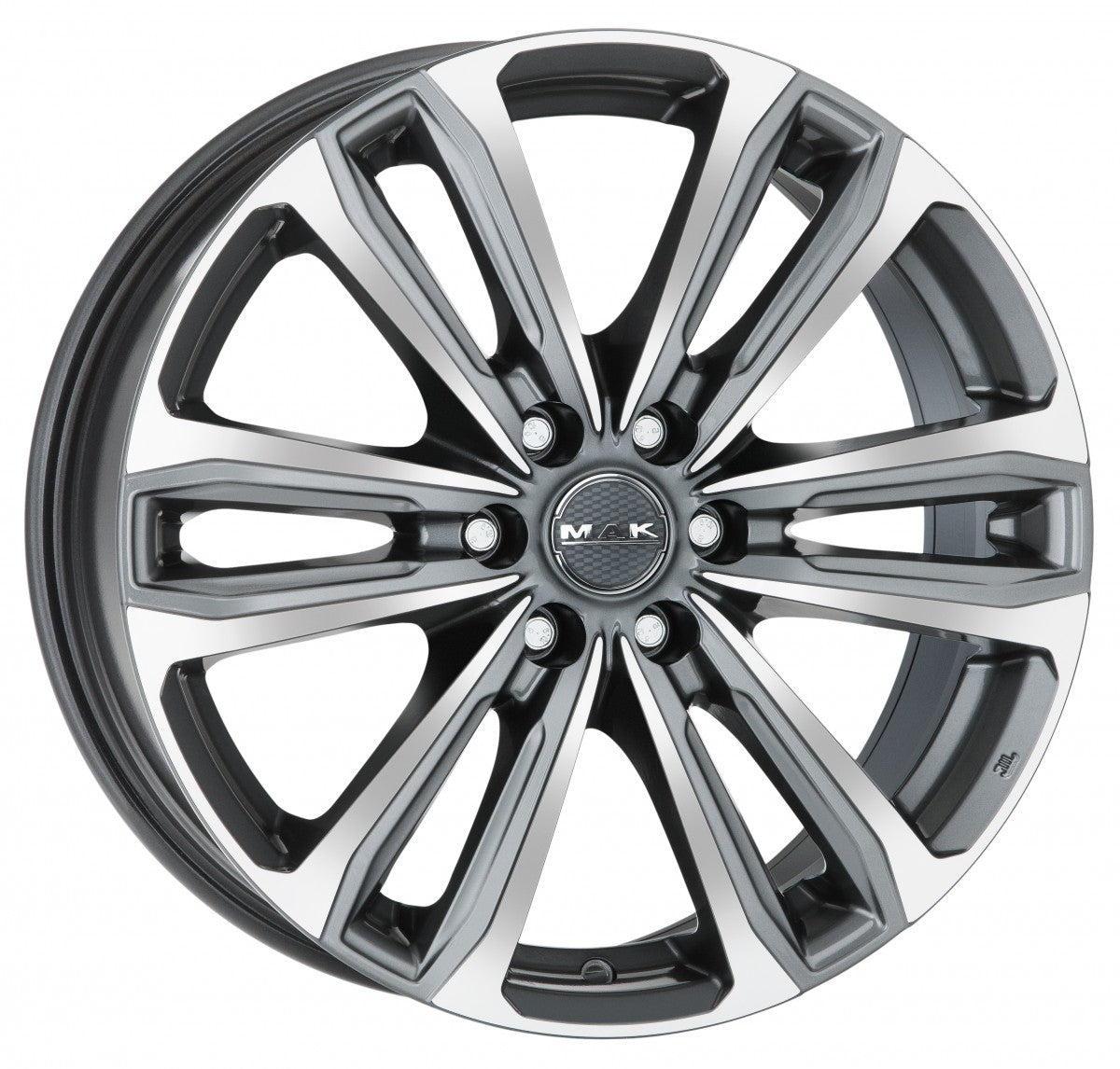 Mak Safari 6 gun metallic mirror 7.5x17 ET25 - LK6/139.7 ML106.2