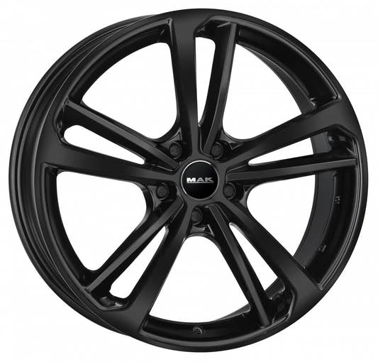 Mak Nürburg gloss black Alufelge 8.5x20 Zoll ET45 LK 5x112 ML66.45