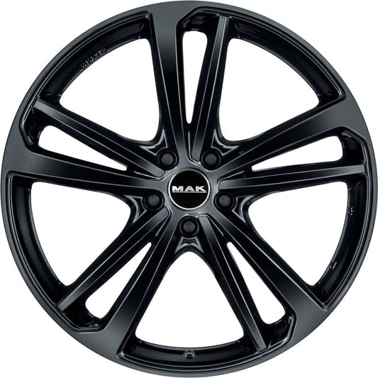 Mak Nürburg gloss black Alufelge 8.5x20 Zoll ET45 LK 5x112 ML66.45 – Bild 2