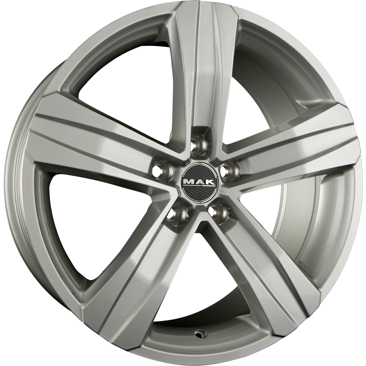 Mak Stone 5 silver Alufelge 6.5x16 Zoll ET45 LK 5x114.3 ML66.1 – Bild 4