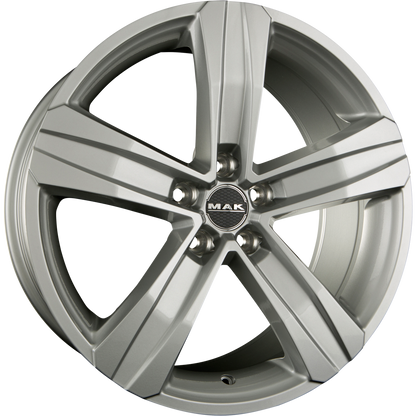 Mak Stone 5 silver Alufelge 6.5x16 Zoll ET45 LK 5x114.3 ML66.1 – Bild 4