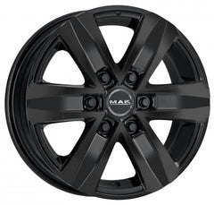 Mak Stone 6 gloss black Alufelge 8.5x20 Zoll ET45 LK 6x114.3 ML66.1