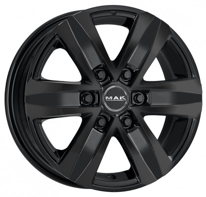 Mak Stone 6 gloss black 8.5x20 ET45 - LK6/114.3 ML66.1