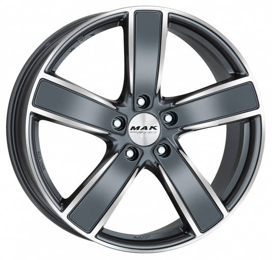 Mak Turismo-FF gun metallic mirror 9.5x20 ET65 - LK5/130 ML71.6