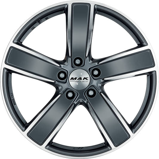Mak Turismo-FF gun metallic mirror 9.5x20 ET65 - LK5/130 ML71.6