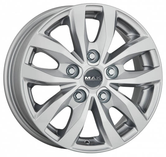 Mak Load 5 silver 7x17 ET45 - LK5/118 ML71.1