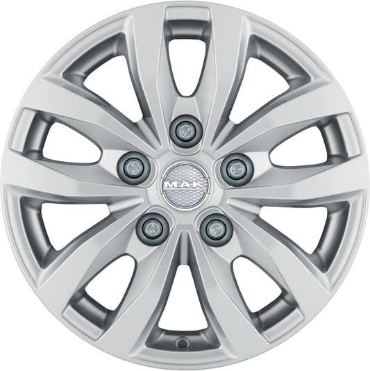 Mak Load 5 silver 7x17 ET45 - LK5/118 ML71.1