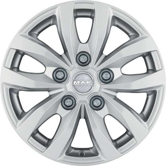 Mak Load 5 silver 7x17 ET51 - LK5/112 ML66.6