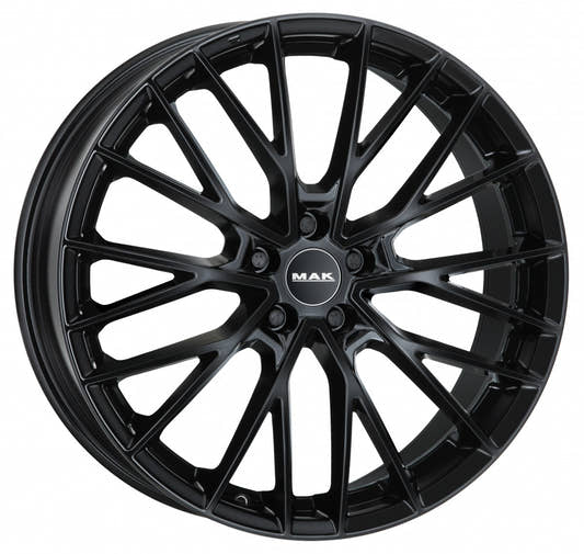 Mak Speciale gloss black 10x22 ET45 - LK5/120 ML72.6