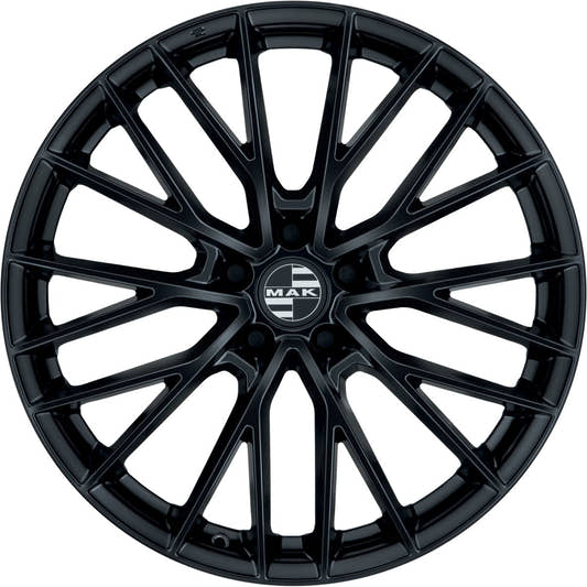 Mak Speciale-D gloss black 11.5x22 ET38 - LK5/120 ML74.1