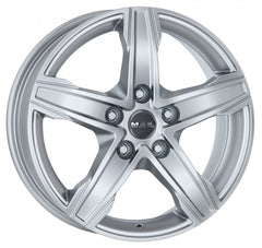 Mak King 5 silver Alufelge 7.5x17 Zoll ET55 LK 5x130 ML78.1