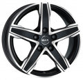 Mak King 5 ice black Alufelge 7.5x17 Zoll ET55 LK 5x160 ML65.1