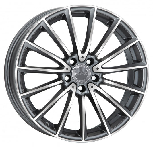 Mak Komet gun metallic mirror 7.5x17 ET40 - LK5/112 ML66.6
