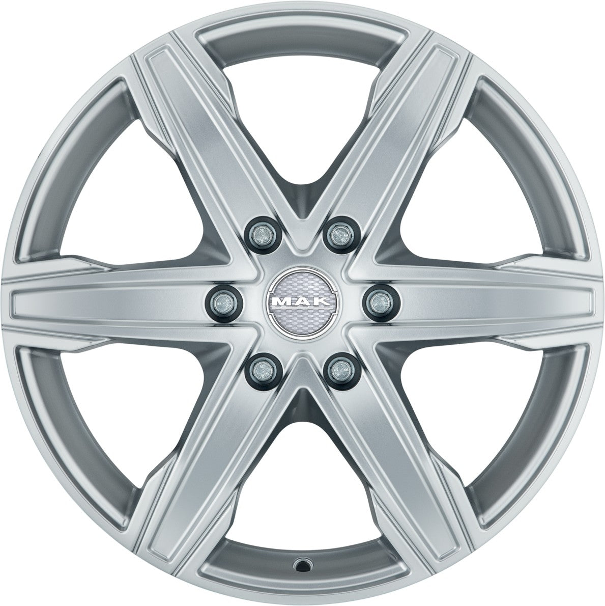 Mak King 6 silver 9x20 ET47 - LK6/114.3 ML66.1