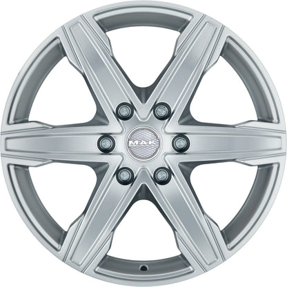Mak King 6 silver 9x20 ET47 - LK6/114.3 ML66.1