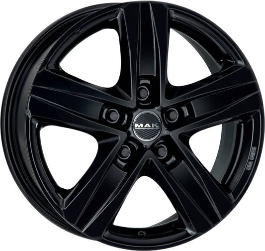 Mak Stone 5 gloss black 6x15 ET0 - LK5/139.7 ML108.3