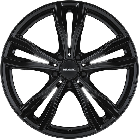 Mak X-Mode gloss black 10.5x20 ET40 - LK5/112 ML66.6