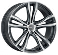 Mak X-Mode gun metallic mirror Alufelge 9x20 Zoll ET35 LK 5x112 ML66.6