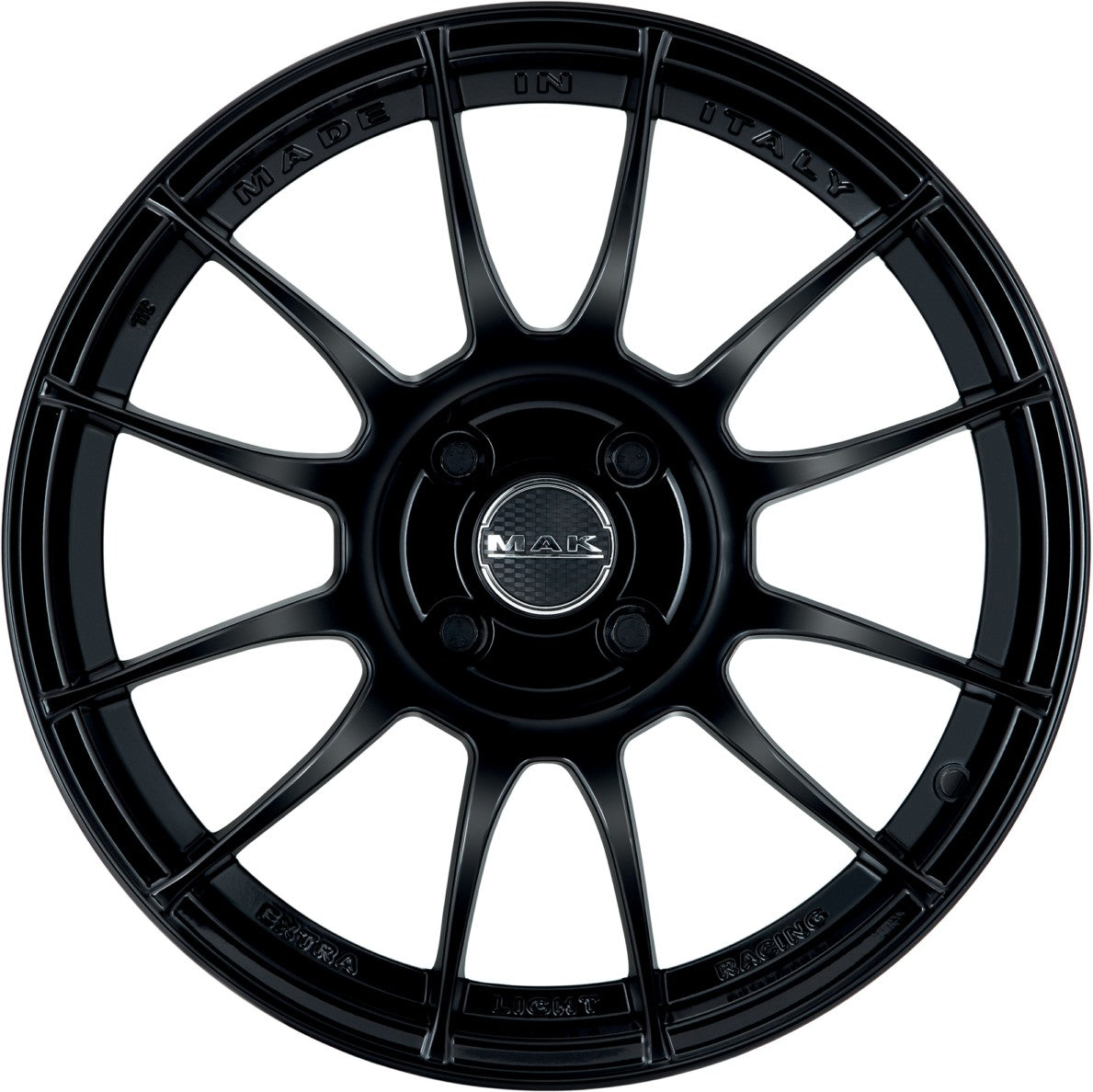 Mak XLR gloss black 7x16 ET34 - LK4/98 ML58.1
