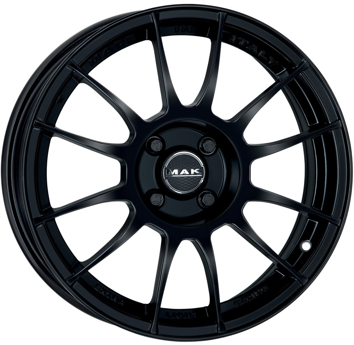 Mak XLR gloss black Alufelge 7.5x18 Zoll ET33 LK 4x98 ML58.1
