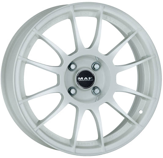 Mak XLR gloss white 7.5x18 ET45 - LK4/108 ML63.4