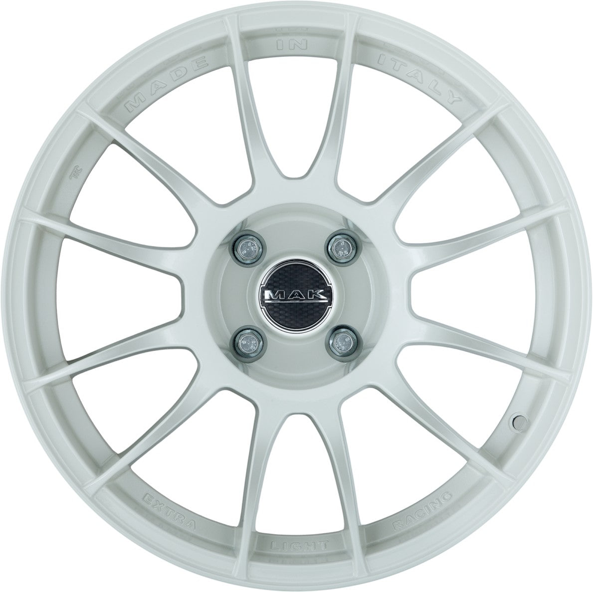 Mak XLR gloss white 7.5x18 ET45 - LK5/108 ML72