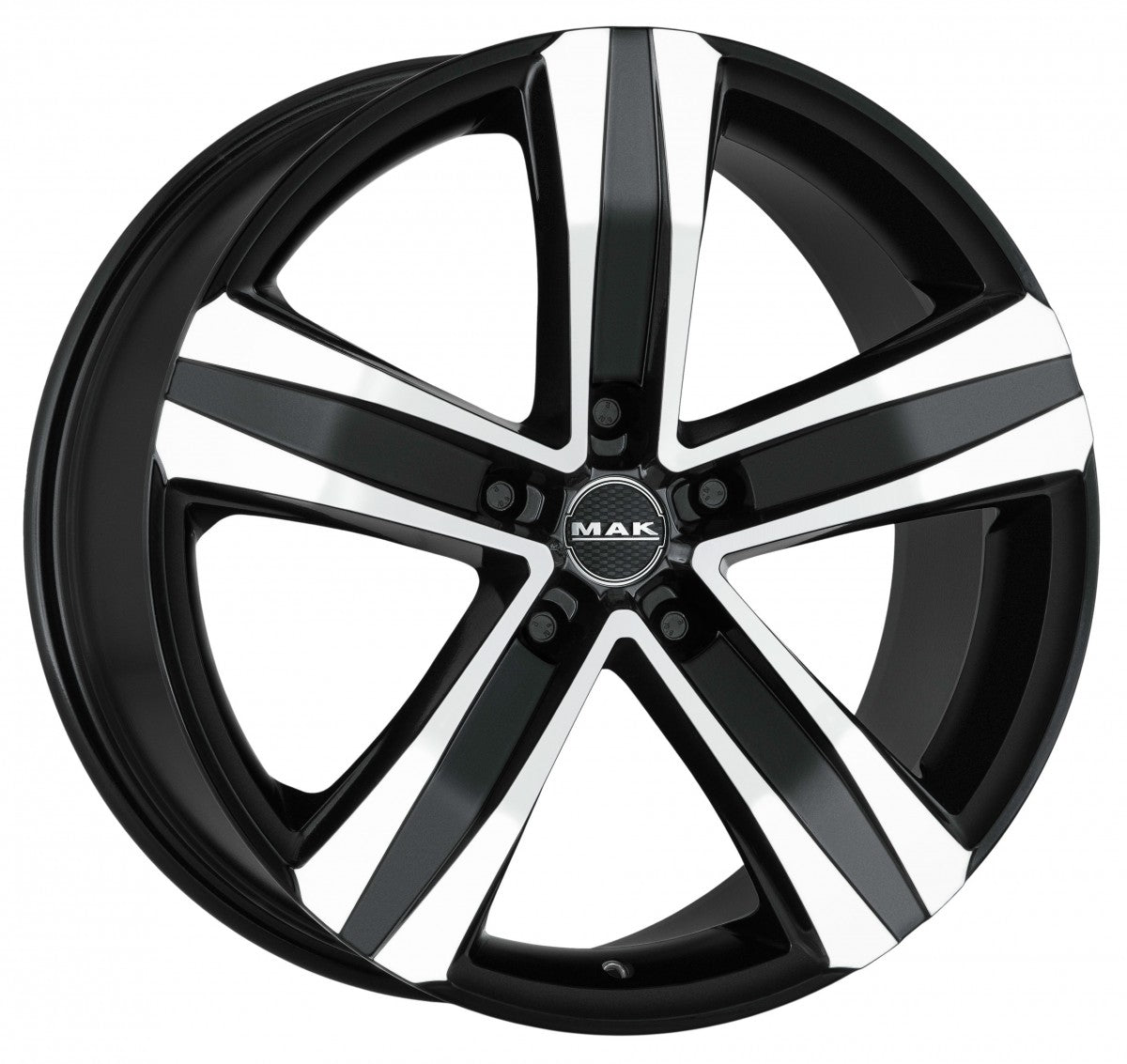 Mak Stone 5 black mirror 6.5x16 ET55 - LK5/130 ML89.1