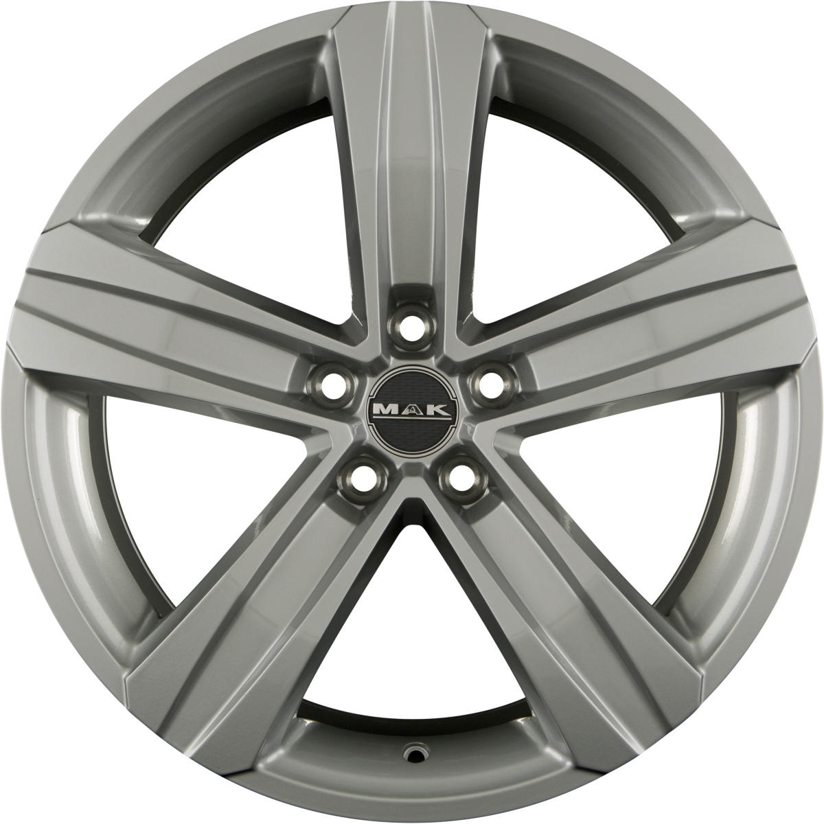 Mak Stone 5 silver Alufelge 6.5x16 Zoll ET50 LK 5x120 ML65.1 – Bild 3