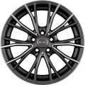 Mak Mark Gun Metal Mirror Face Alufelge 7.5x18 Zoll ET48 LK 5x112 ML66.6