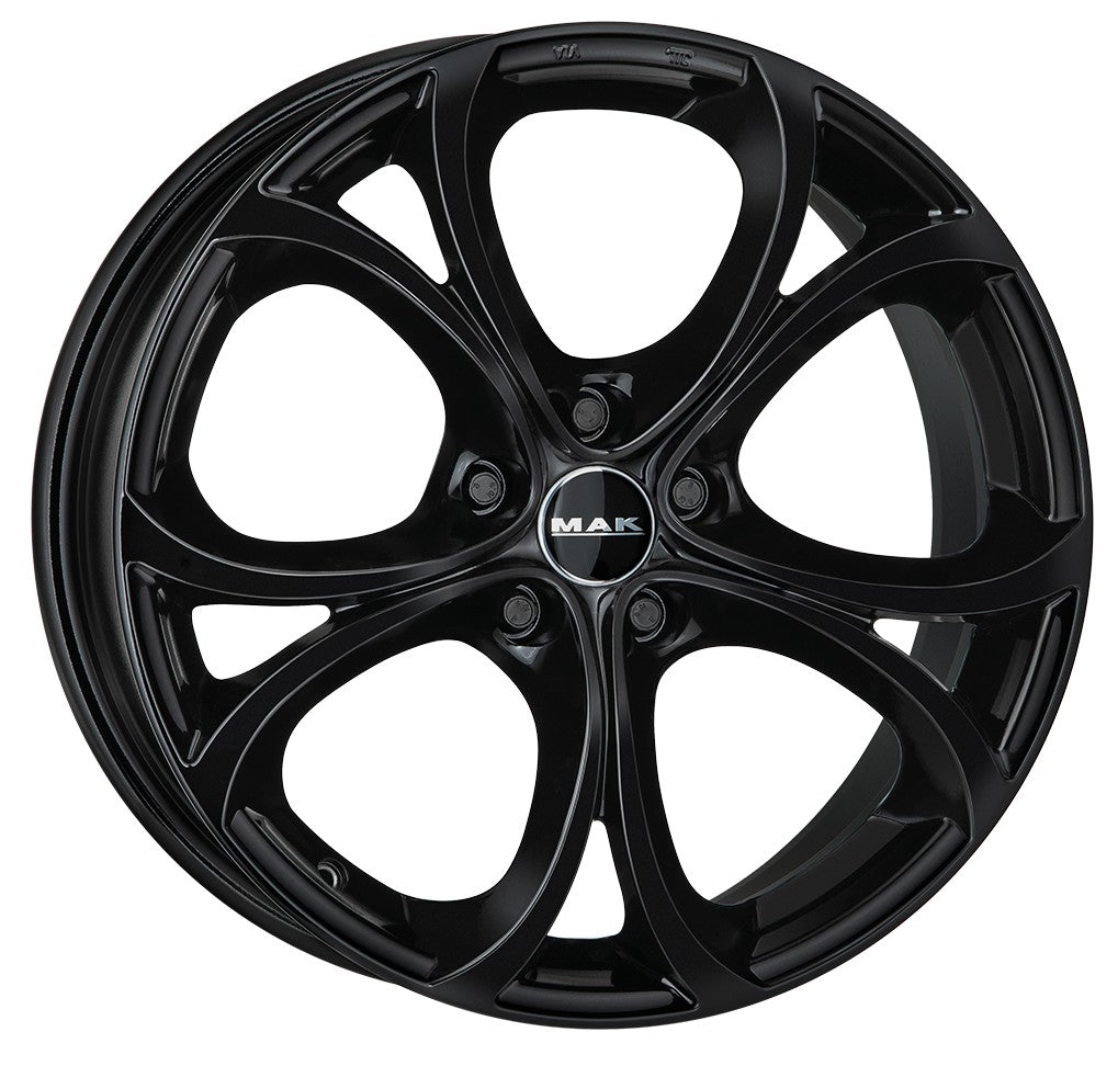 Mak Lario gloss black 8x18 ET41 - LK5/110 ML65.1