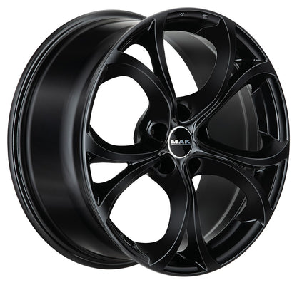 Mak Lario gloss black 8x18 ET41 - LK5/110 ML65.1