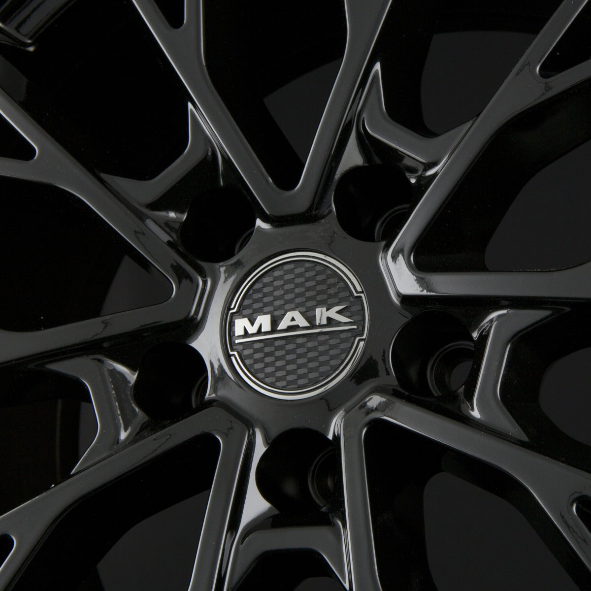 Mak Speciale Gloss Black Alufelge 11.5x22 Zoll ET52 LK 5x112 ML66.6 – Bild 4