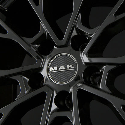 Mak Speciale Gloss Black Alufelge 11.5x22 Zoll ET52 LK 5x112 ML66.6 – Bild 4