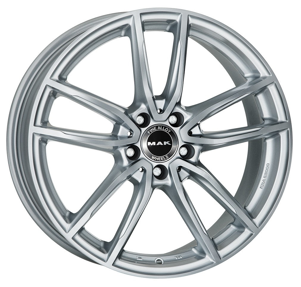 Mak Evo silver 9x20 ET33 - LK5/112 ML66.6